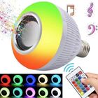 Lampada Led Colorida Com Caixa De Som E Bluetooth