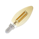 Lâmpada LED de Filamento Vela Luz Amarela 4W Gaya 127V (110V)
