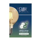 Lâmpada LED de Filamento Globo Luz Amarela 4W GMH Bivolt