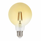 Lâmpada LED de Filamento Globo Luz Amarela 4W GMH Bivolt