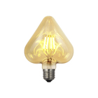 Lâmpada LED de Filamento Coração Luz Amarela 4W GMH Bivolt