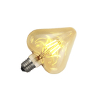 Lâmpada LED de Filamento Coração Luz Amarela 4W GMH Bivolt