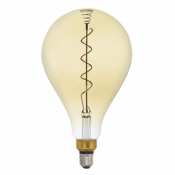 Lâmpada LED de Filamento Bulbo Luz Amarela 4W Elgin Bivolt