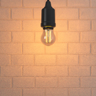 Lâmpada LED de Filamento Bolinha Luz Âmbar 2W Elgin Bivolt