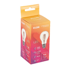 Lâmpada LED de Filamento Bulbo Luz Âmbar 4W Elgin Bivolt