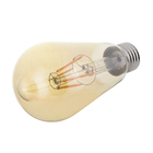 Lâmpada LED de Filamento Pêra Luz Âmbar 4W Elgin Bivolt