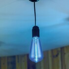 Lâmpada LED de Filamento Pêra Luz Azul Bivolt 1W E27 Elgin