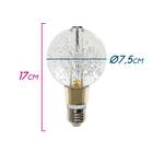 Lâmpada LED Decorativa E27 Bivolt 5w Branco Quente Starlux L0