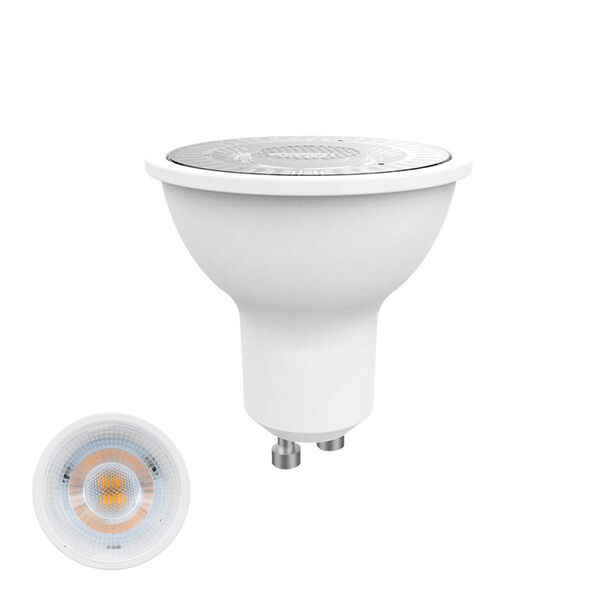 Lâmpada Led Dicroica 5w Gu10 Branco Quente