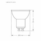 Lâmpada Led Dicroica Mr16 4,5w Lorenzetti Bivolt 6500k Branco