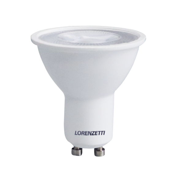Lâmpada Led Dicroica Mr16 4,5w Lorenzetti Bivolt 6500k Branco