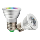 Lâmpada Led Dicróica Rgb 16 Core 5w Bivolt E27 Com Control