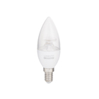 Lâmpada LED Dimerizável Vela Luz Amarela 4,3W Luminatti Bivolt