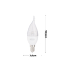 Lâmpada LED Dimerizável Vela Chama Luz Amarela 4,3W Luminatti Bivolt