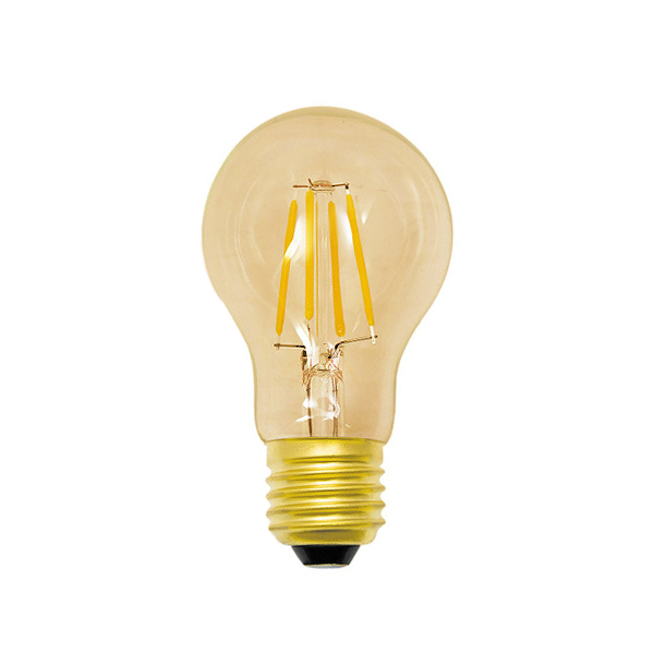 lampada led dimerizavel bulbo luz ambar