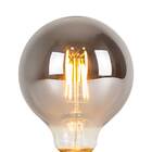 Lâmpada Led Espelhada Vintage Fumê 4w G95 Ds9700 St1904