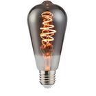 Lâmpada Led Filamento Black St64 5w/140lm Ambar