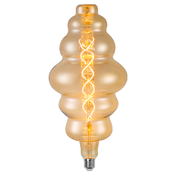 Lâmpada Led Filamento Espiral L55147 6w E27 Bivolt - Único
