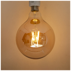 Lampada Led Filamento G125 4w 2400k