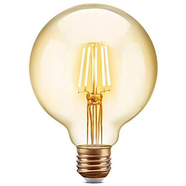 Lâmpada Led Filamento G95 4w 2200k Retrô Vintage Opus