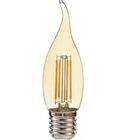 Lâmpada Led Filamento Vela Chama - 2.400k - 2w - E27 - Bivolt