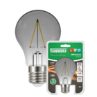 Lâmpada Led Filamento Vintage 3w Bulbo A60 Fumê Taschibra 220