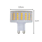 Lâmpada Led G9 330° Luz Quente 800lm 110v Nordecor St2962