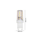 Lâmpada Led G9 Espiga 3w Taschibra Bivolt  2200k Luz Quente