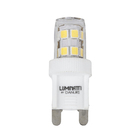 Lâmpada LED G9 Bipino Transparente Luz Neutra 3W Luminatti 127V
