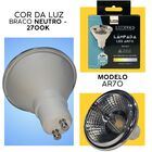 Lâmpada Led Gu10 Ar70 4.8w Branco Quente Bivolt Bella Lp218c