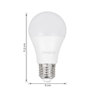 Lâmpada LED Inteligente com Sensor de Presença Bulbo Luz Amarela 9W Ourolux  Bivolt