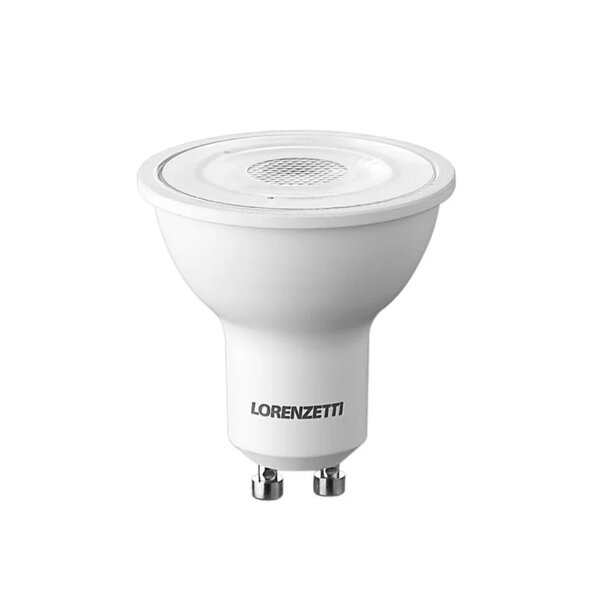 Lâmpada Led Lorenzetti Dicroica 4,5w Bivolt Gu10 2700k Luz Am