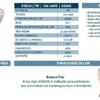 Lâmpada Led Lorenzetti Par 20 7w Bivolt E27 - 6500k Luz Branc
