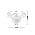 Lâmpada LED AR111 Luz Amarela 12W Luminatti Bivolt