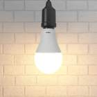 Lâmpada LED Bulbo Luz Amarela 12W Ourolux Bivolt