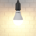 Lâmpada LED Bulbo Luz Amarela 15W SuperLed Ourolux Bivolt