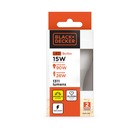 Lâmpada LED Bulbo Luz Amarela 15W Black&Decker Bivolt