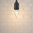 Lâmpada LED Vela Luz Amarela 3W Osram Bivolt