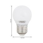 Lâmpada LED Bolinha Luz Amarela 6W Luminatti Bivolt