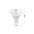Lâmpada LED AR70 Luz Amarela 7W Luminatti Bivolt
