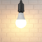 Lâmpada LED Bulbo Luz Amarela 9W Ourolux Bivolt