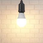 Lâmpada LED Bulbo Luz Amarela 9W Elgin Bivolt