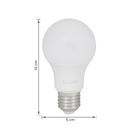 Lâmpada LED Bulbo Luz Amarela 9W Elgin Bivolt