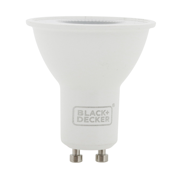 Lâmpada LED MR16 Luz Amarela GU10 6,5W Black&Decker Bivolt