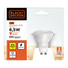 Lâmpada LED MR16 Luz Amarela GU10 6,5W Black&Decker Bivolt