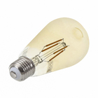 Lâmpada LED de Filamento Pêra Luz Âmbar 3W Black+Decker  Bivolt