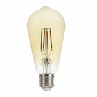 Lâmpada LED de Filamento Pêra Luz Âmbar 3W Black+Decker  Bivolt