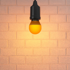 Lâmpada LED Bolinha Luz Âmbar 6W Luminatti Bivolt