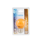 Lâmpada LED Bolinha Luz Âmbar 6W Luminatti Bivolt