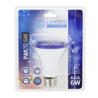 Lâmpada LED PAR20 Luz Azul 6W Luminatti Bivolt